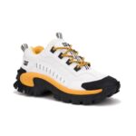 Cat Footwear Intruder Shoe White-Yellow - Image 4
