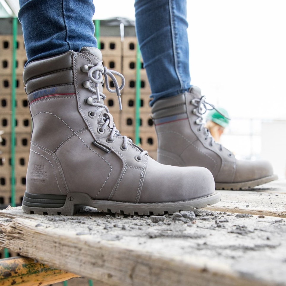 Cat Footwear Marlin Women's Echo Waterproof Steel Toe Work Boot - Image 9