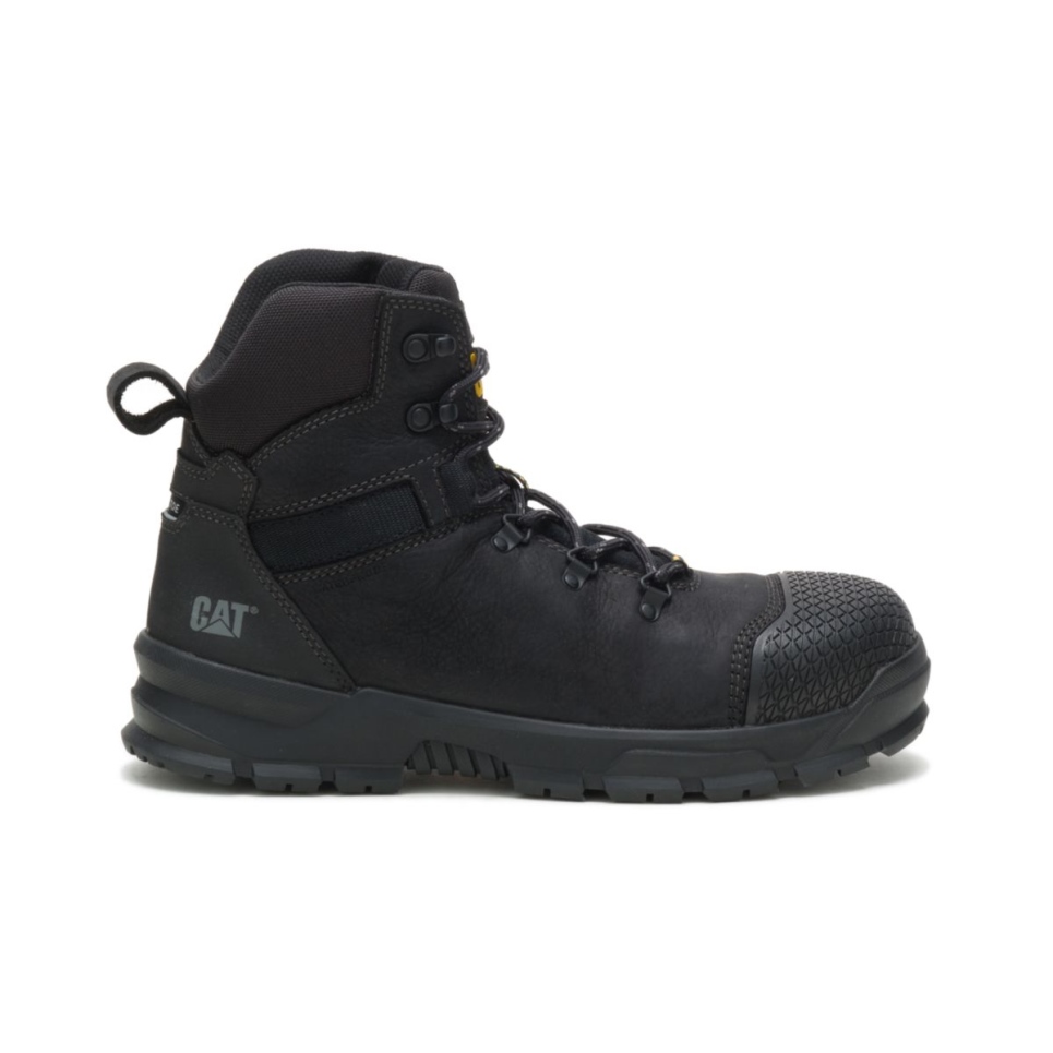 Cat Footwear Men's Accomplice X Waterproof Steel Toe Work Boot Black - Image 2