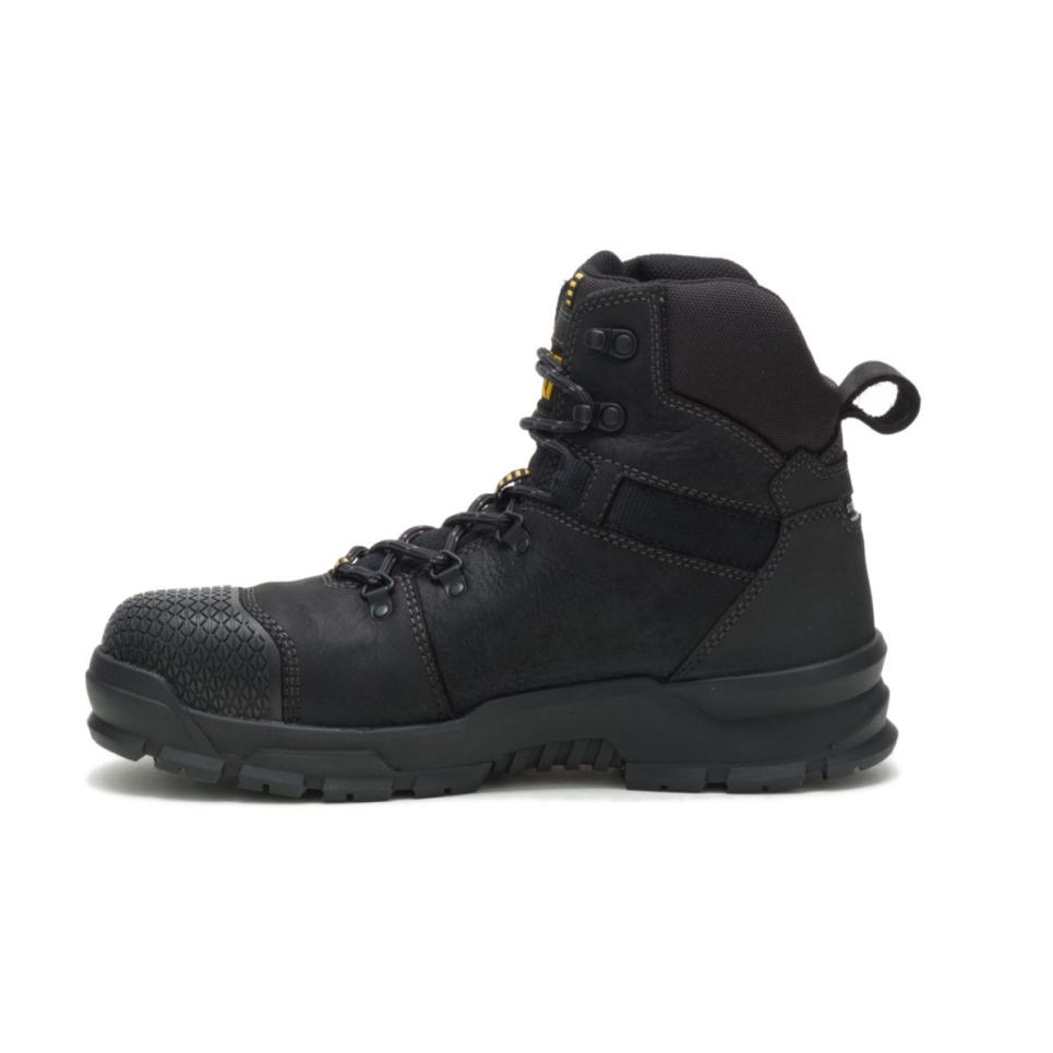 Cat Footwear Men's Accomplice X Waterproof Steel Toe Work Boot Black - Image 4