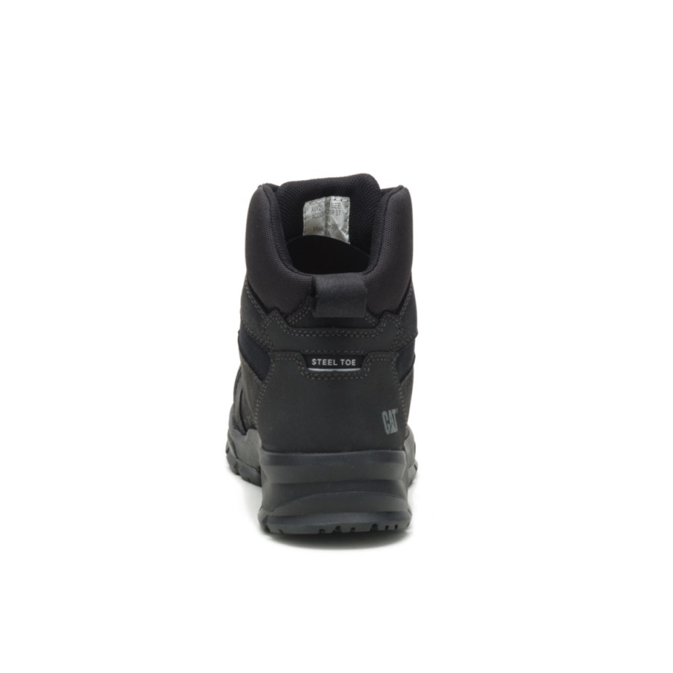 Cat Footwear Men's Accomplice X Waterproof Steel Toe Work Boot Black - Image 5