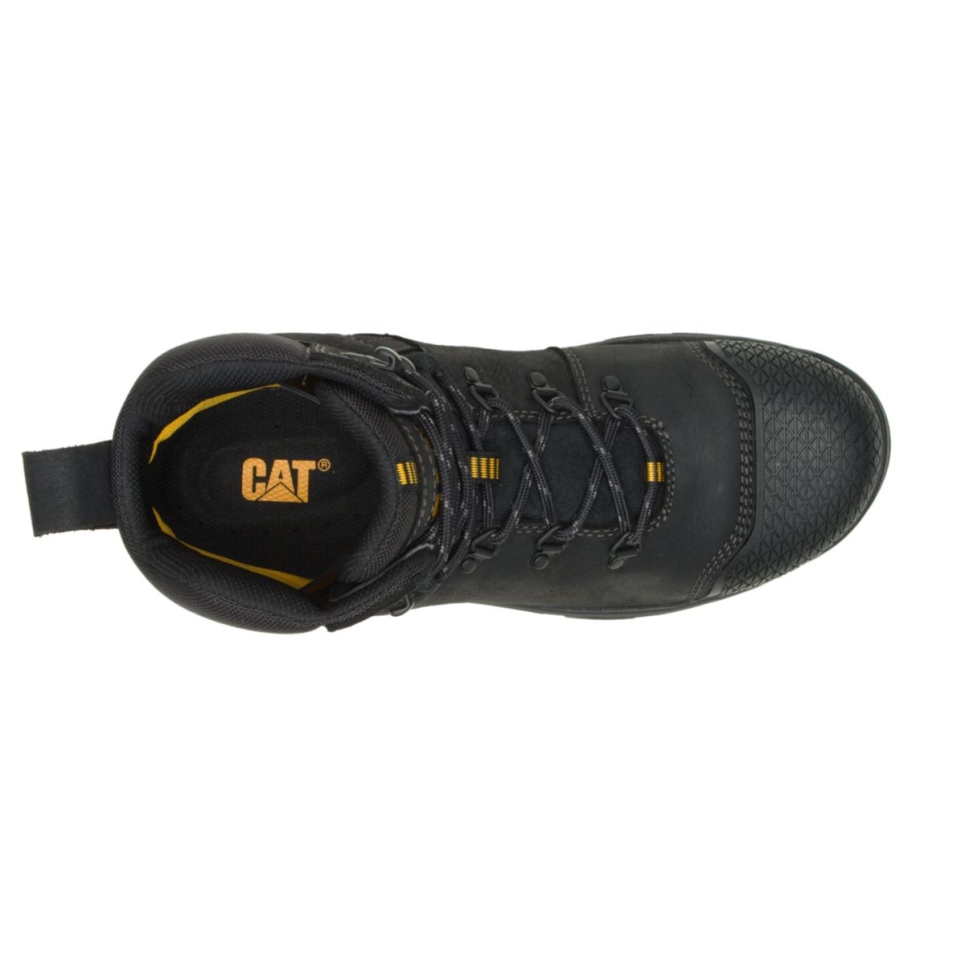 Cat Footwear Men's Accomplice X Waterproof Steel Toe Work Boot Black - Image 7