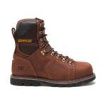 Cat Footwear Men's Alaska 2.0 8' Waterproof Thinsulate Steel Toe Work Boot Walnut - Image 2