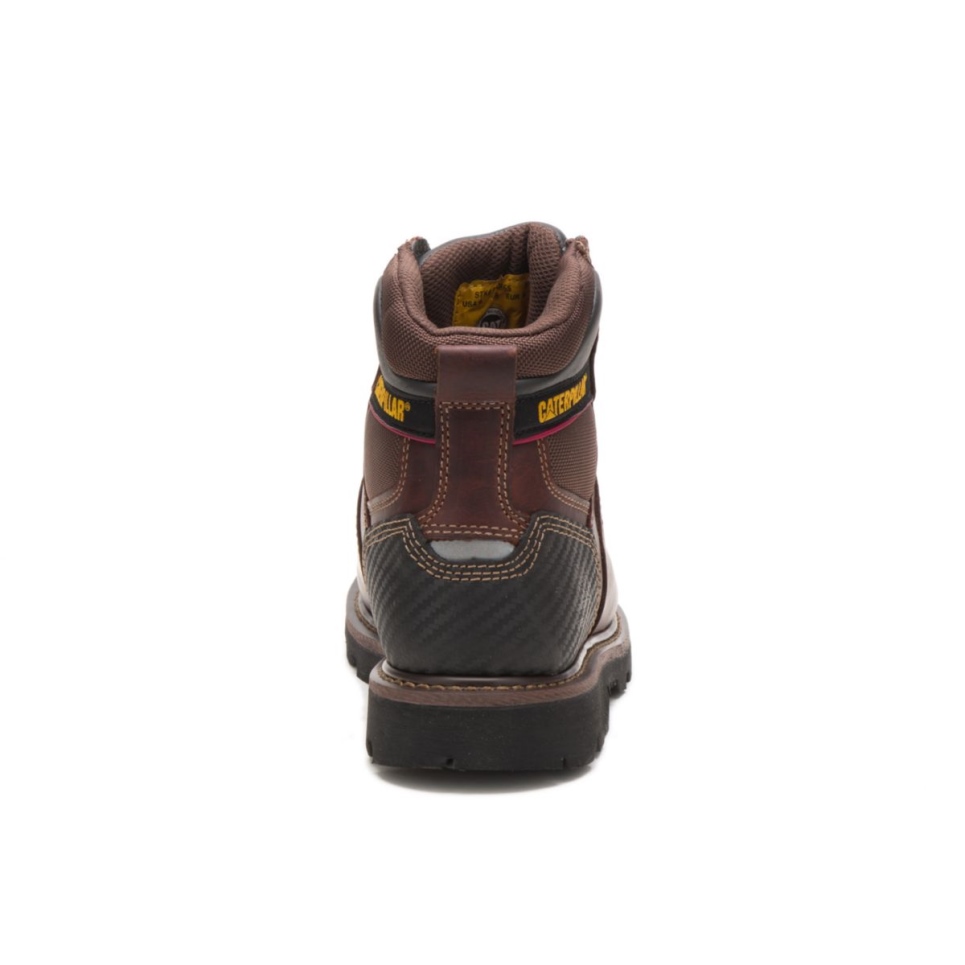 Cat Footwear Men's Alaska 2.0 Steel Toe Work Boot Brown - Image 5