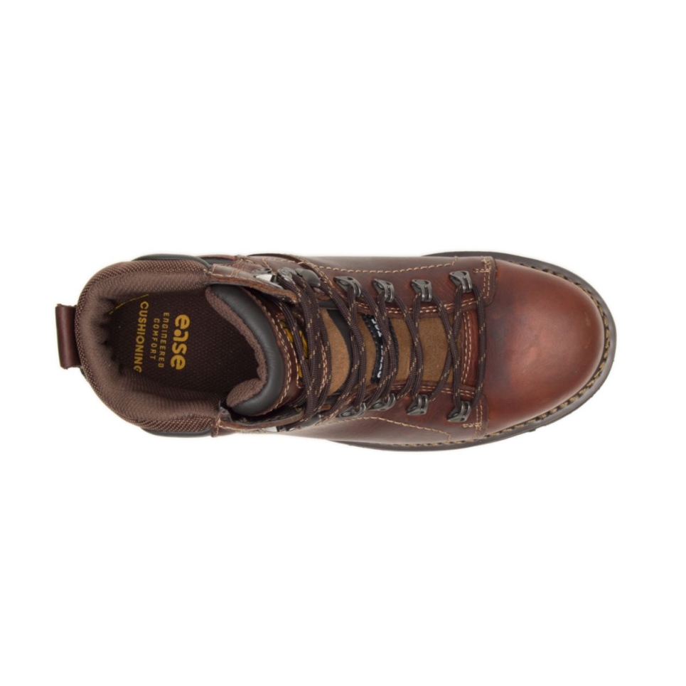 Cat Footwear Men's Alaska 2.0 Steel Toe Work Boot Brown - Image 6