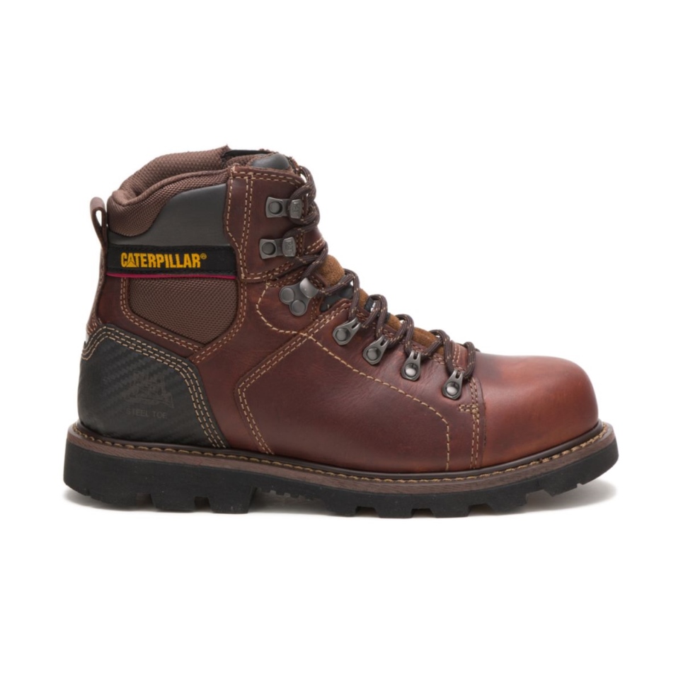 cat_footwear_mens_alaska_2_0_steel_toe_work_boot_brown.jpg Cat Footwear Men's Alaska 2.0 Steel Toe Work Boot Brown - Image 1