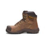 Cat Footwear Men's Diagnostic Hi Waterproof Thinsulate Steel Toe Work Boot Dark Beige - Image 4