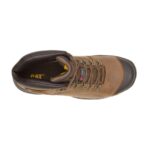 Cat Footwear Men's Diagnostic Hi Waterproof Thinsulate Steel Toe Work Boot Dark Beige - Image 7