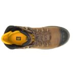 Cat Footwear Men's Excavator Superlite Carbon Composite Toe Work Boot Dark Brown - Image 8