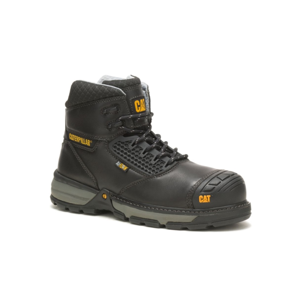 Cat Footwear Men's Excavator Superlite Cool Carbon Composite Toe Work Boot Black - Image 3