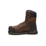 Cat Footwear Men's Excavator XL 8' Composite Toe Work Boot Dark Brown - Image 5