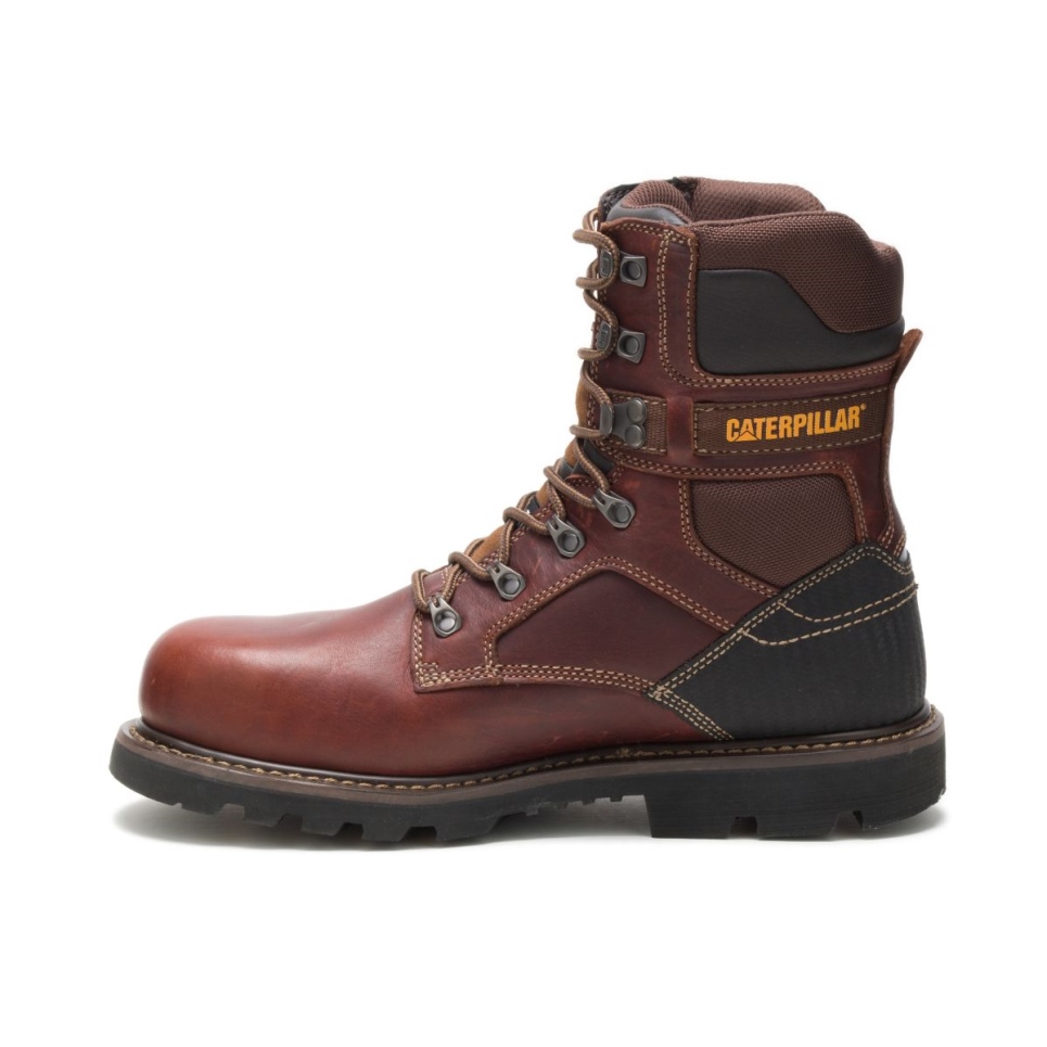 Cat Footwear Men's Indiana 2.0 Steel Toe Work Boot Brown - Image 4
