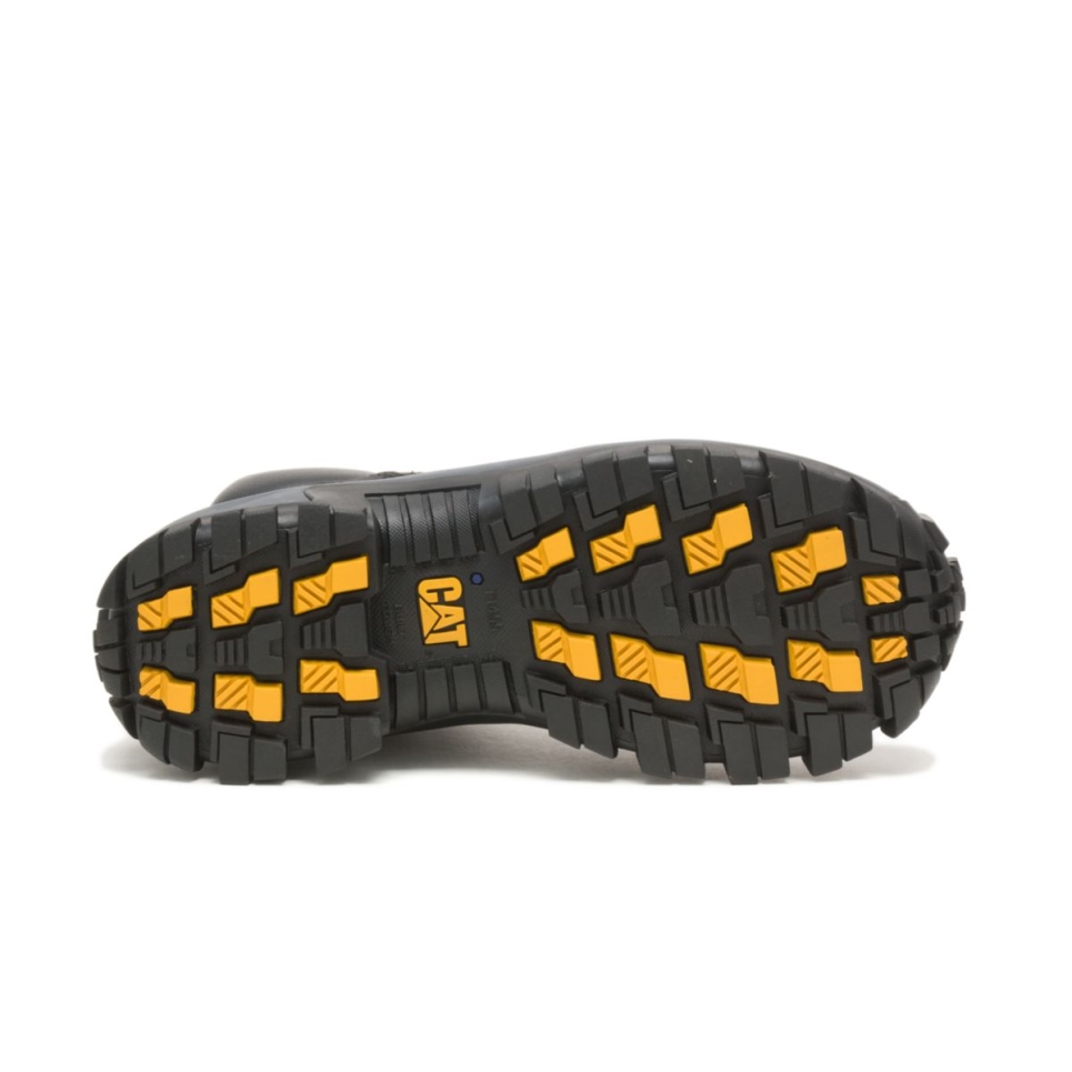 Cat Footwear Men's Invader Hi Steel Toe Work Boot Black - Image 7