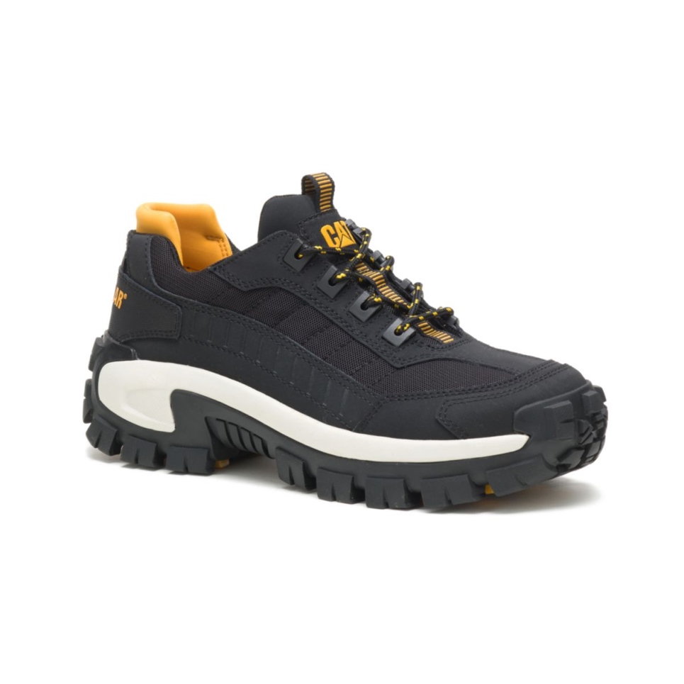 Cat Footwear Men's Invader Steel Toe Work Shoe Black-Full Moon - Image 3
