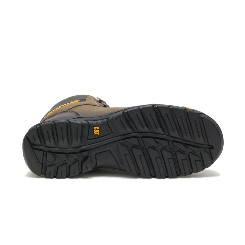 Cat Footwear Men's Outline Steel Toe Work Boot Dark Gull Grey - Image 6