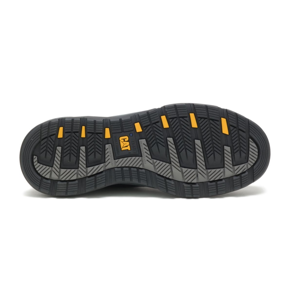 Cat Footwear Men's Provoke Lo Waterproof Alloy Toe Work Shoe Black - Image 7