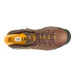 Cat Footwear Men's Provoke Mid Waterproof Alloy Toe Work Boot Oak - Image 7