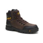 Cat Footwear Men's Resorption Waterproof Composite Toe Work Boot Seal Brown - Image 3