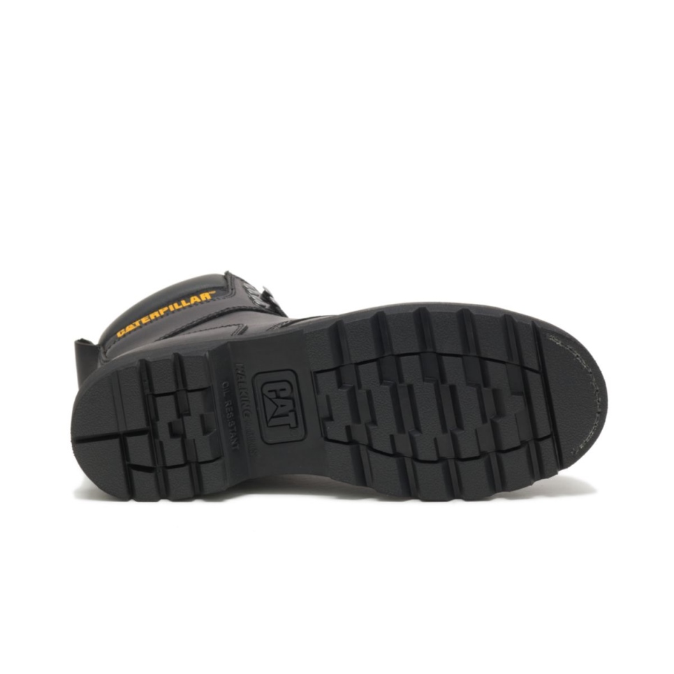 Cat Footwear Men's Second Shift Steel Toe Work Boot Black - Image 7