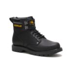 Cat Footwear Men's Second Shift Work Boot Black - Image 4