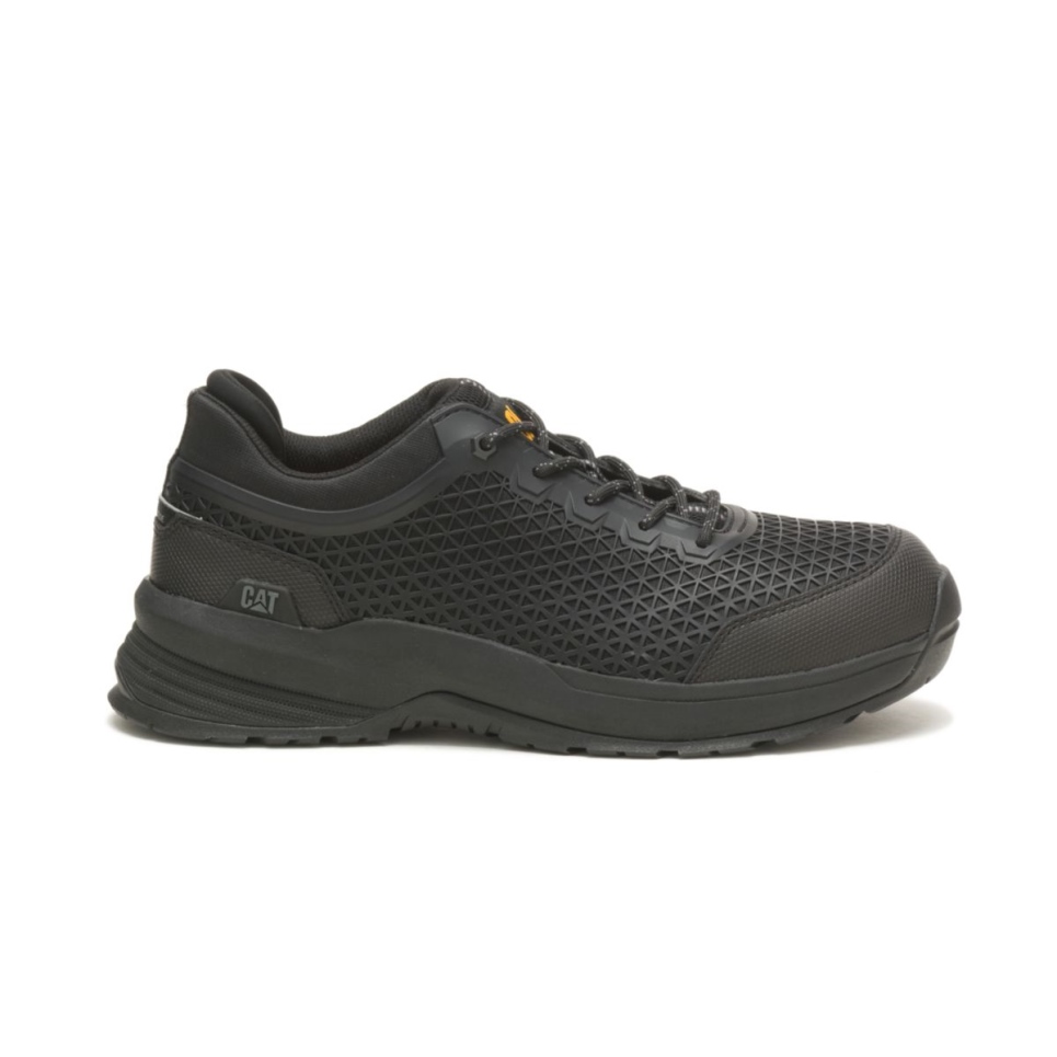 Cat Footwear Men's Streamline 2.0 Composite Toe Work Shoe Black-Black - Image 2