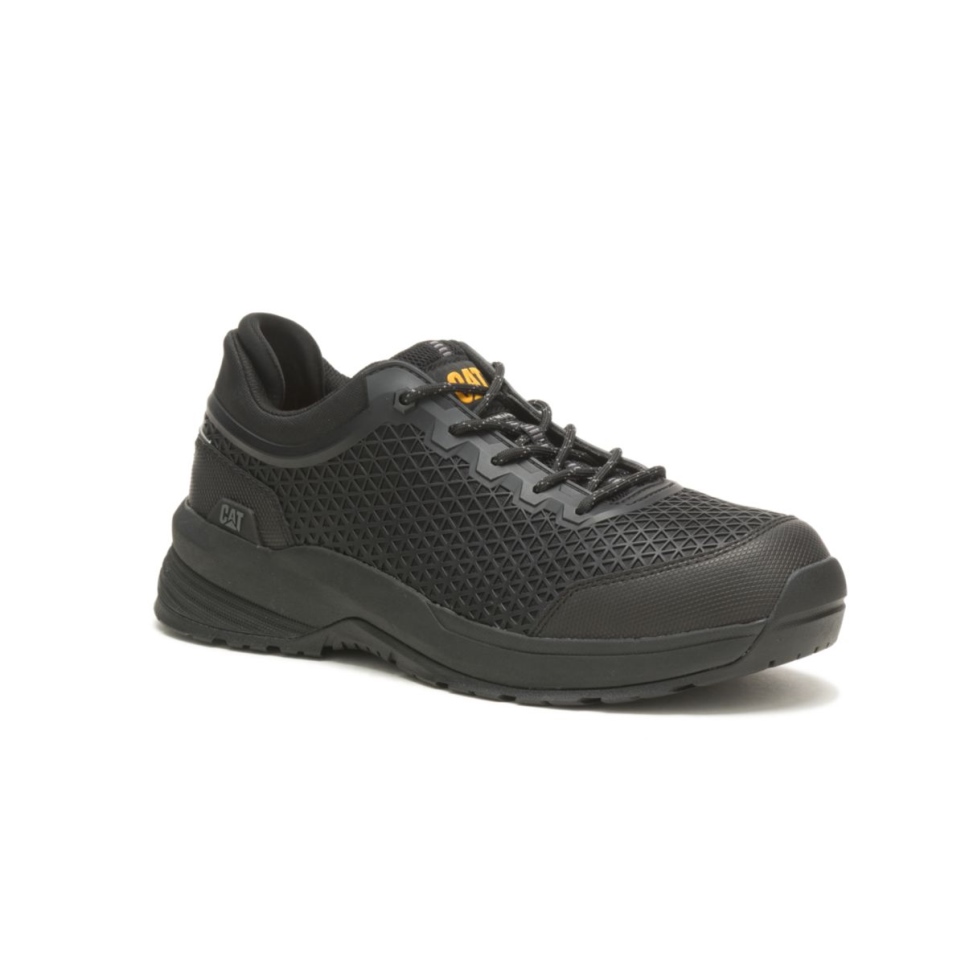 Cat Footwear Men's Streamline 2.0 Composite Toe Work Shoe Black-Black - Image 3