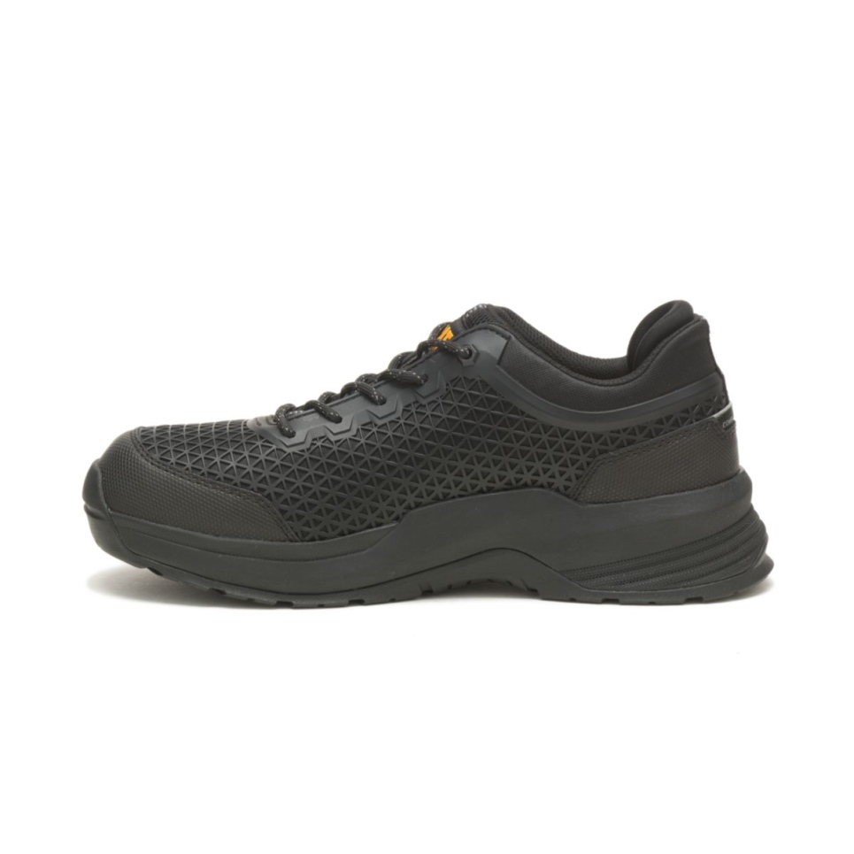 Cat Footwear Men's Streamline 2.0 Composite Toe Work Shoe Black-Black - Image 4