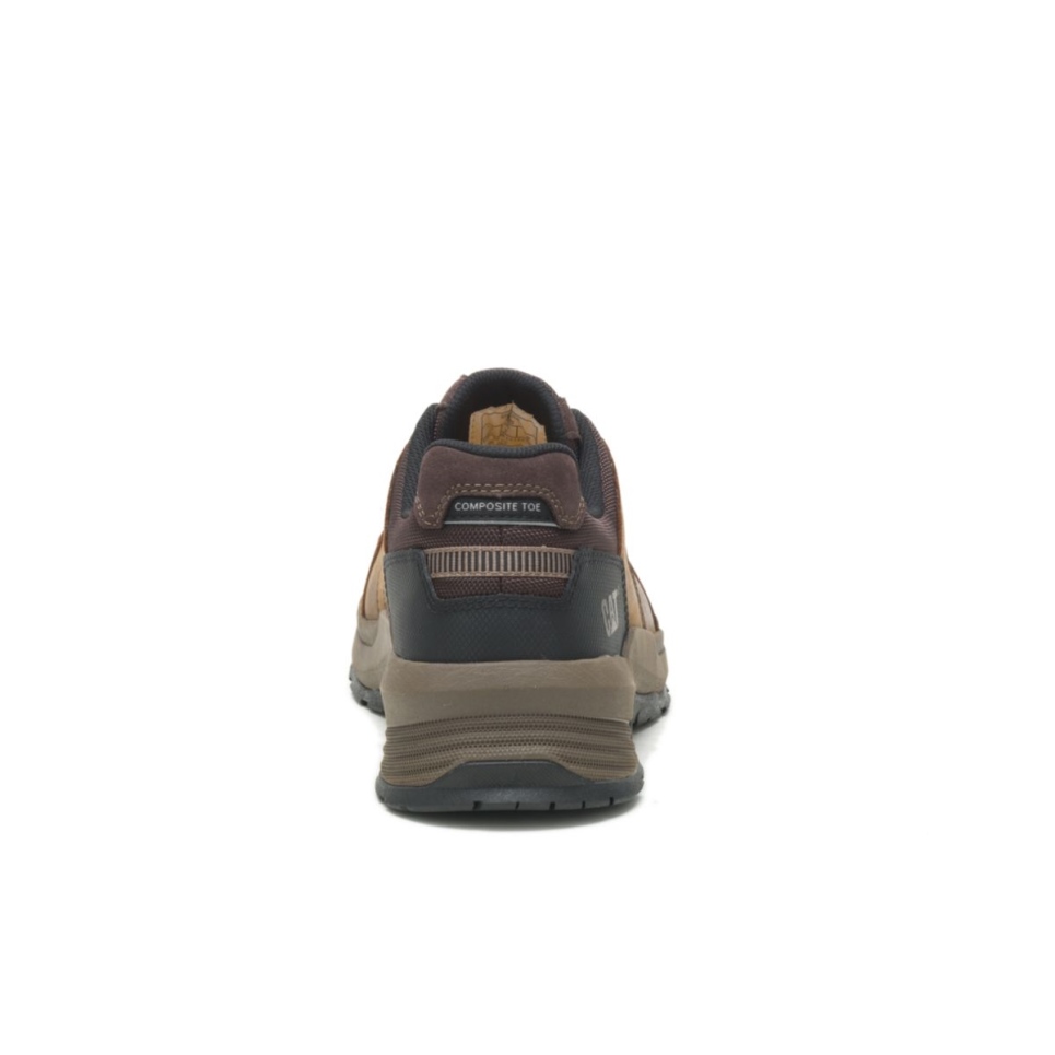 Cat Footwear Men's Streamline 2.0 Leather Composite Toe Work Shoe Clay - Image 5