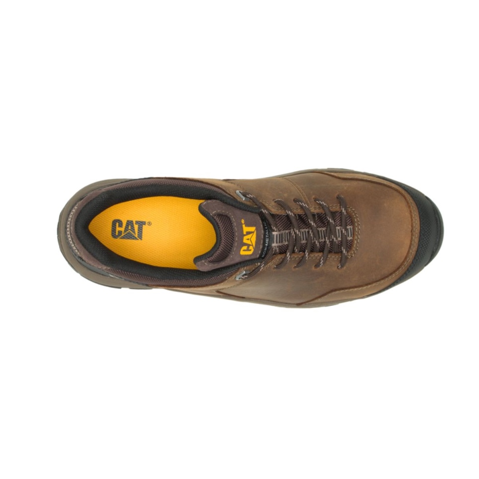 Cat Footwear Men's Streamline 2.0 Leather Composite Toe Work Shoe Clay - Image 7