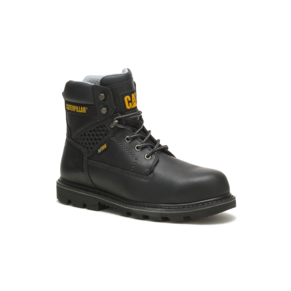 Cat Footwear Men's Structure Cool Composite Toe Work Boot Black - Image 3