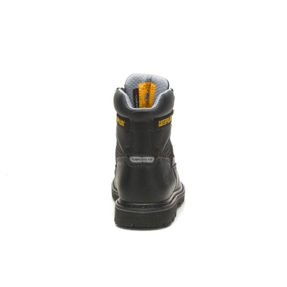 Cat Footwear Men's Structure Cool Composite Toe Work Boot Black - Image 5
