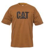 Cat Footwear Men's TM Logo Tee Mens Tan - Image 2
