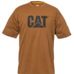 Cat Footwear Men's TM Logo Tee Mens Tan