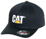 Cat Footwear Men's Trademark Flexfit Cap Black - Image 2