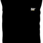 Cat Footwear Men's Trademark Sleeveless Pocket Tee Black