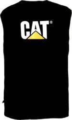 Cat Footwear Men's Trademark Sleeveless Pocket Tee Black - Image 3