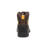 Cat Footwear Men's Wellspring Waterproof Metatarsal Guard Steel Toe Work Boot Real Brown - Image 5