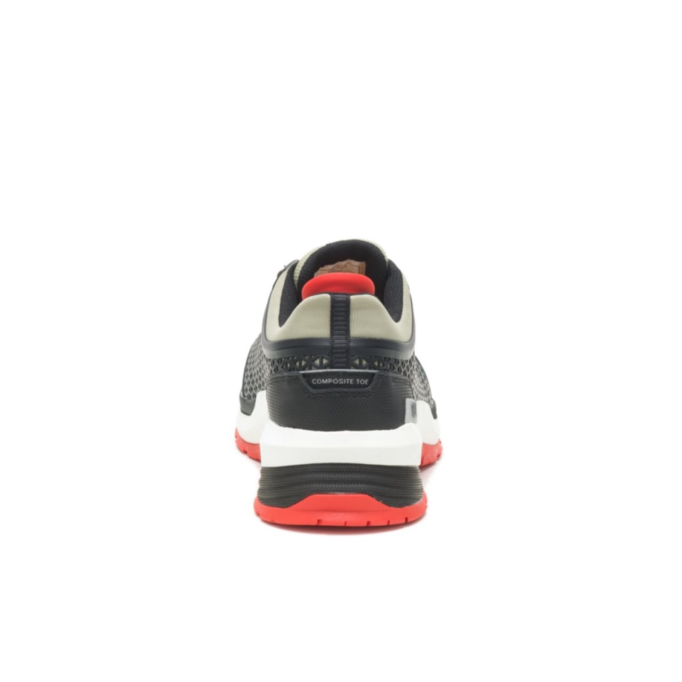 Cat Footwear Moss Grey-Black Men's Streamline 2.0 Composite Toe Work Shoe - Image 5