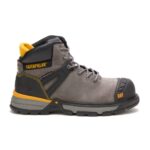 Cat Footwear Pewter Men's Excavator Superlite Waterproof Carbon Composite Toe Work Boot - Image 2