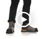 Cat Footwear Pewter Men's Excavator Superlite Waterproof Carbon Composite Toe Work Boot - Image 3