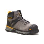 Cat Footwear Pewter Men's Excavator Superlite Waterproof Carbon Composite Toe Work Boot - Image 4