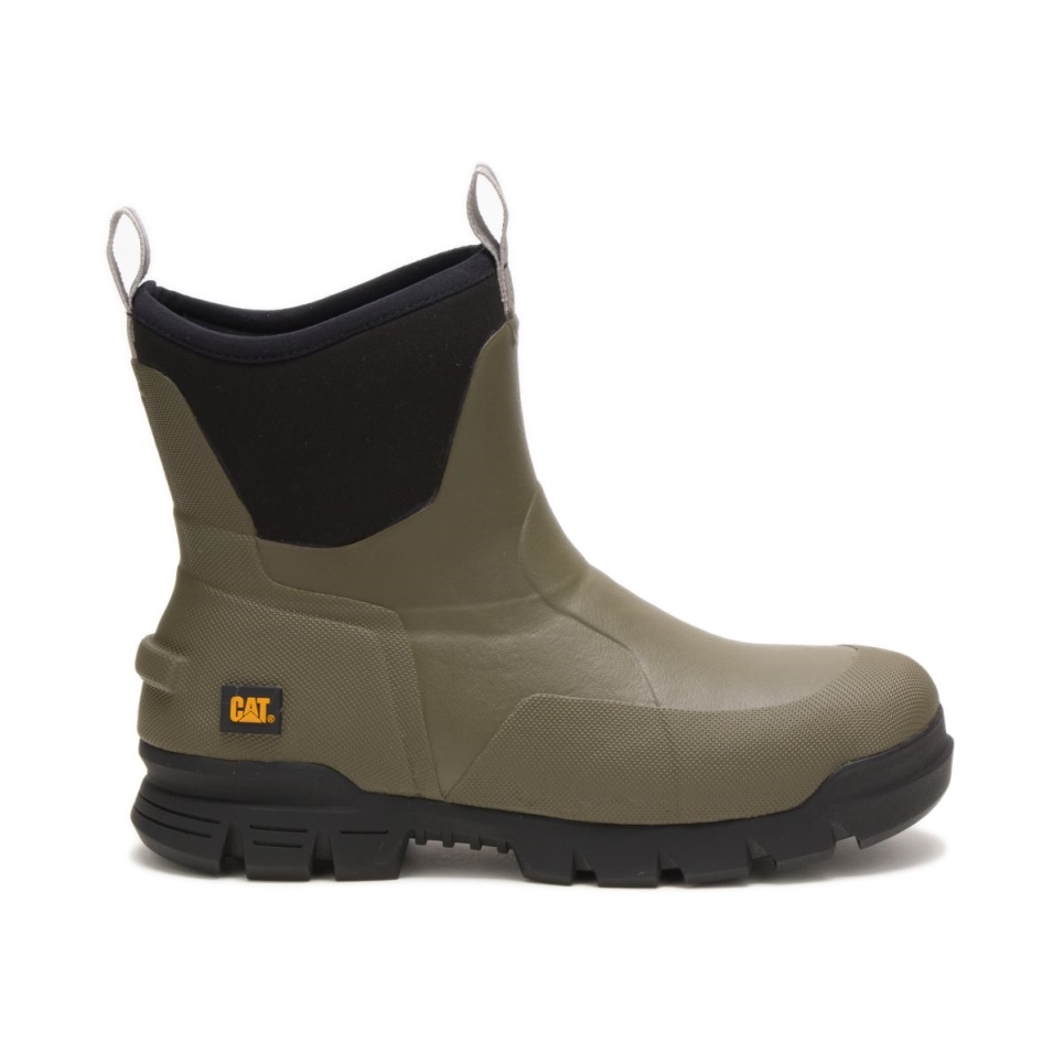 cat_footwear_stormers_6_boot_olive_night.jpg Cat Footwear Stormers 6' Boot Olive Night - Image 1