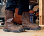 Cat Footwear Summer Brown Men's Drawbar Steel Toe Work Boot - Image 3