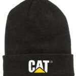 Cat Footwear Trademark Cuff Beanie Black