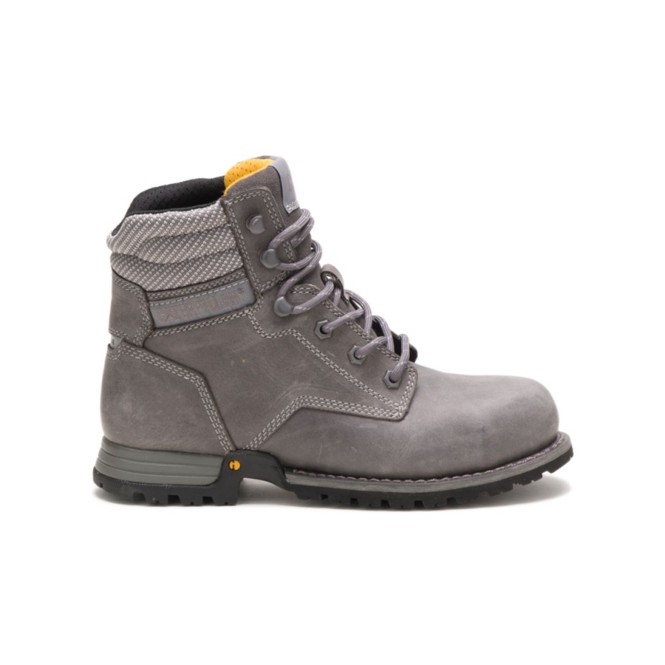 Cat Footwear Women's Paisley 6' Steel Toe Work Boot Dolphin - Image 2