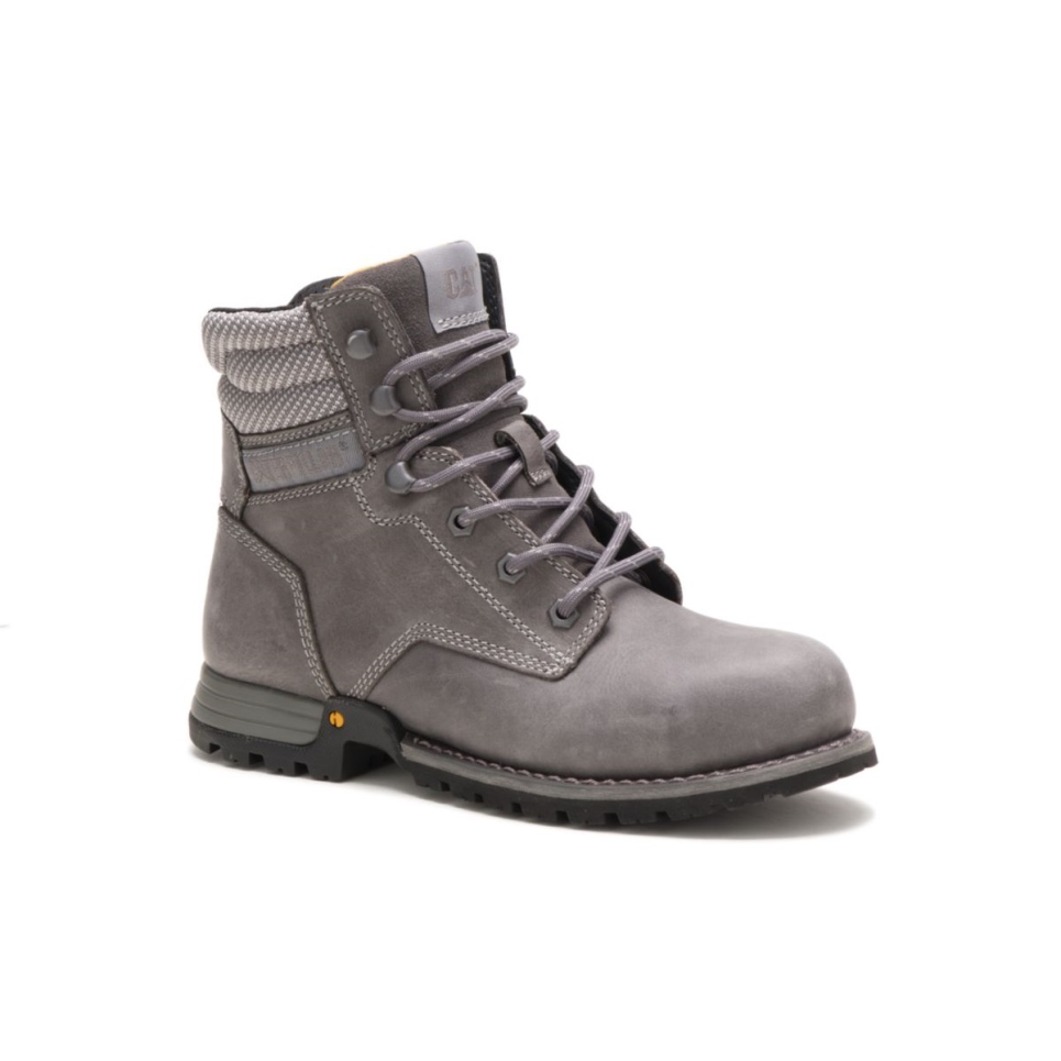 Cat Footwear Women's Paisley 6' Steel Toe Work Boot Dolphin - Image 3