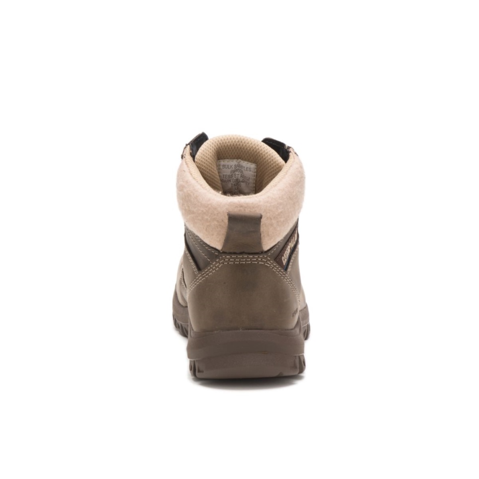 Cat Footwear Women's Tess Steel Toe Work Boot Dark Gull Grey - Image 5