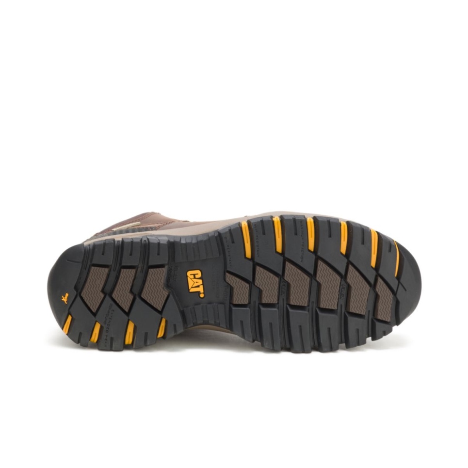 Clay Men's Navigator Mid Waterproof Steel Toe Work Boot Cat Footwear - Image 6