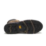 Dark Biege Men's Excavator Superlite Waterproof Toe Work Boot Cat Footwear - Image 7