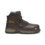 Dark Brown Men's Excavator Superlite Cool Carbon Composite Toe Work Boot Cat Footwear